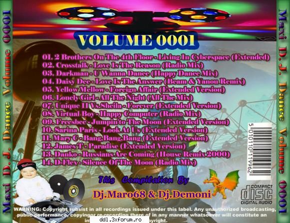 maxi d.j. dance vol.0001 (new dance)